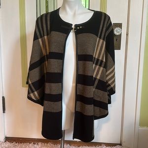 White House Black Market poncho